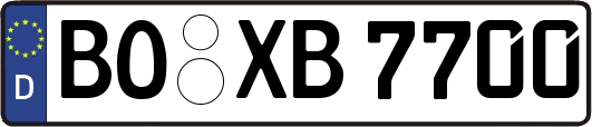 BO-XB7700