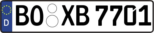 BO-XB7701