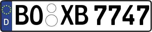 BO-XB7747