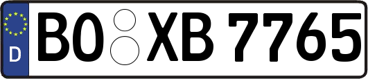 BO-XB7765