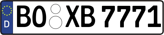 BO-XB7771