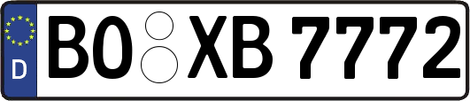BO-XB7772