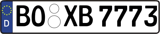 BO-XB7773