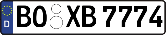 BO-XB7774
