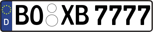 BO-XB7777