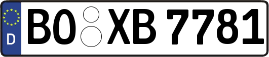 BO-XB7781
