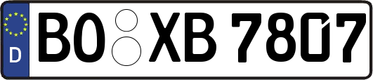 BO-XB7807