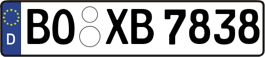 BO-XB7838