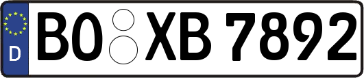 BO-XB7892
