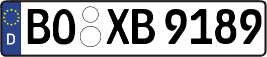 BO-XB9189