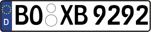 BO-XB9292