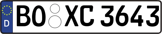 BO-XC3643