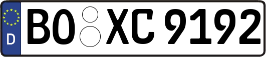 BO-XC9192