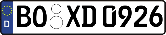 BO-XD0926
