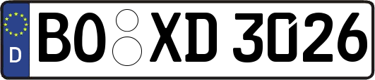 BO-XD3026