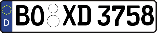 BO-XD3758
