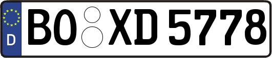 BO-XD5778
