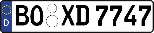 BO-XD7747