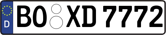 BO-XD7772