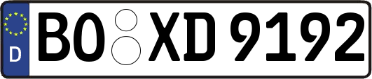BO-XD9192