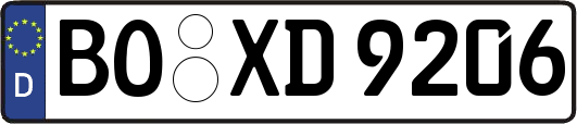 BO-XD9206