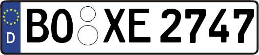 BO-XE2747