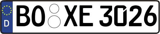 BO-XE3026