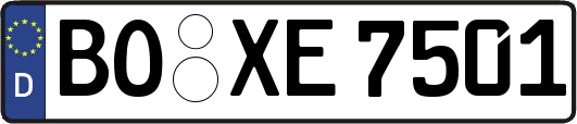 BO-XE7501