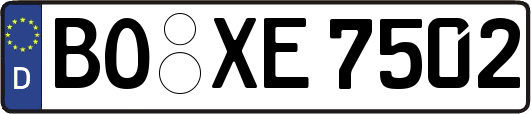 BO-XE7502
