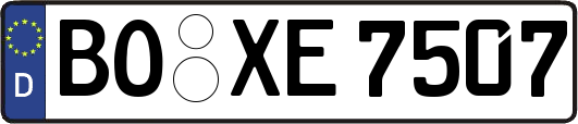BO-XE7507