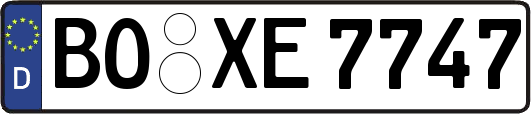 BO-XE7747