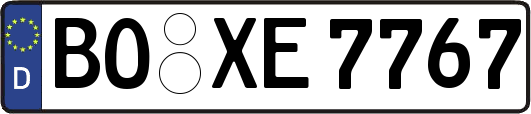 BO-XE7767
