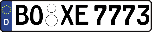 BO-XE7773