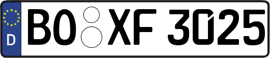 BO-XF3025