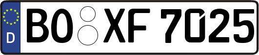 BO-XF7025