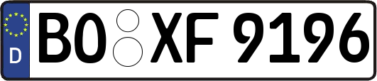 BO-XF9196