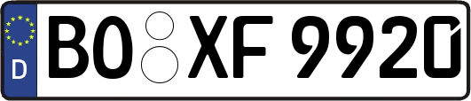BO-XF9920