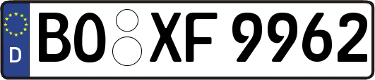 BO-XF9962