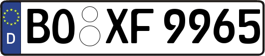 BO-XF9965