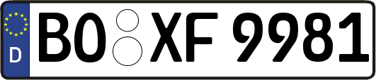 BO-XF9981