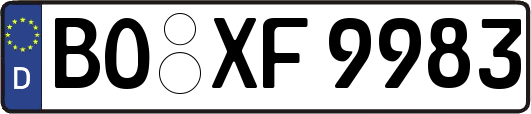 BO-XF9983