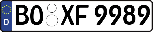 BO-XF9989