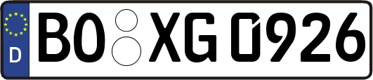BO-XG0926
