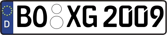 BO-XG2009