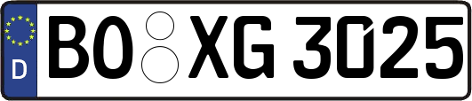 BO-XG3025