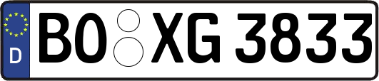 BO-XG3833