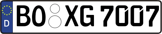 BO-XG7007