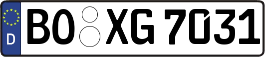BO-XG7031