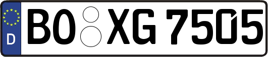 BO-XG7505