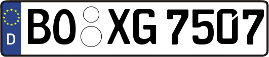 BO-XG7507